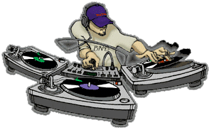 Animated dj